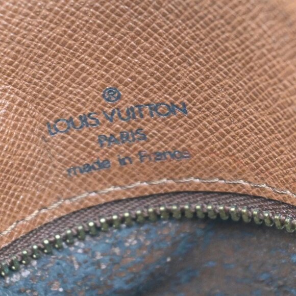 LOUIS VUITTON Boulogne 35 Shoulder Bag Monogram Leather Brown